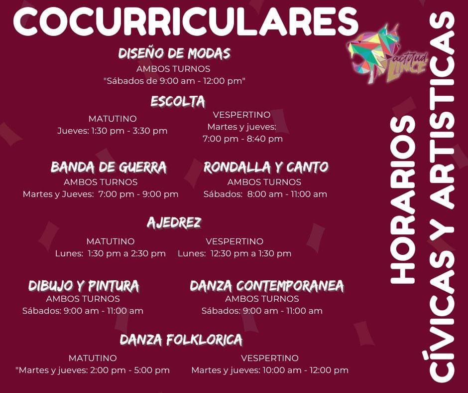 Horarios